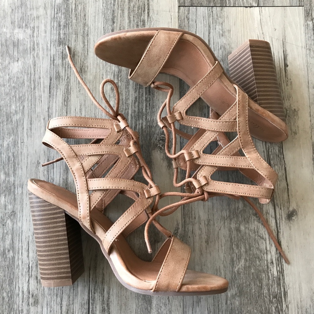 Altar’d State Strapped Heels